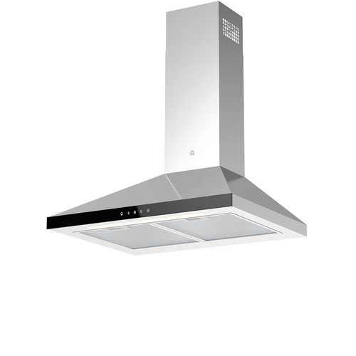 Cooker hood chimney - cooker, glass