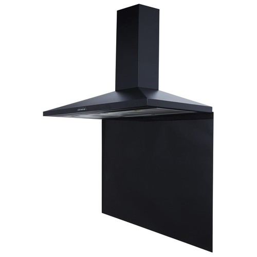 Sia 100cm black chimney - 100cm,