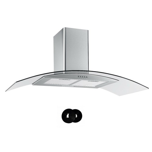 Cookology curved glass cooker - curved,