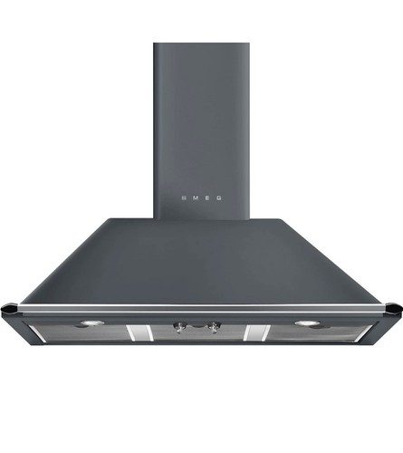 Smeg cooker hood slate - smeg, grey
